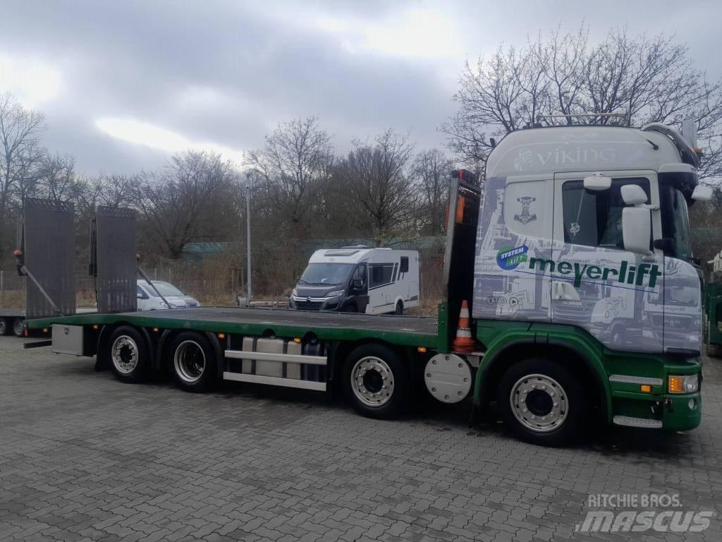 Scania G 440 Platós/Csörlős teherautók