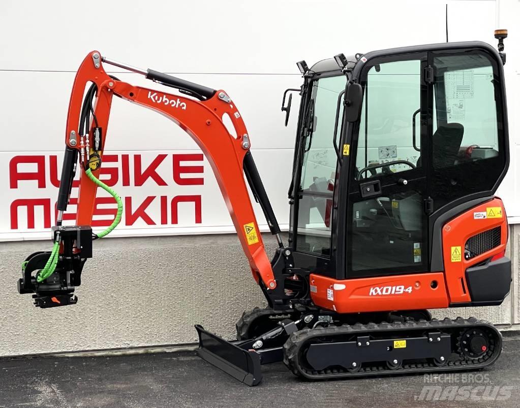 Kubota KX 019-4 Mini kotrók < 7t