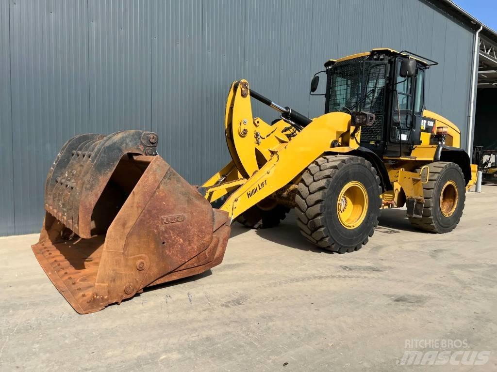 CAT 930K Gumikerekes homlokrakodók