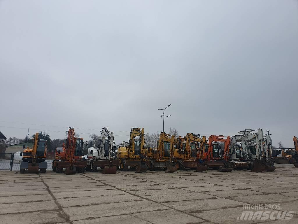 Wacker EW100 Gumikerekes kotrók