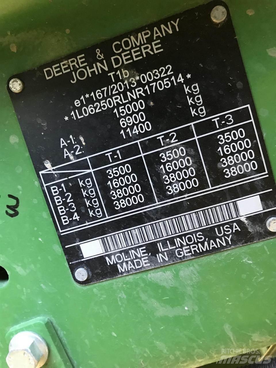 John Deere 6R 250 Traktorok