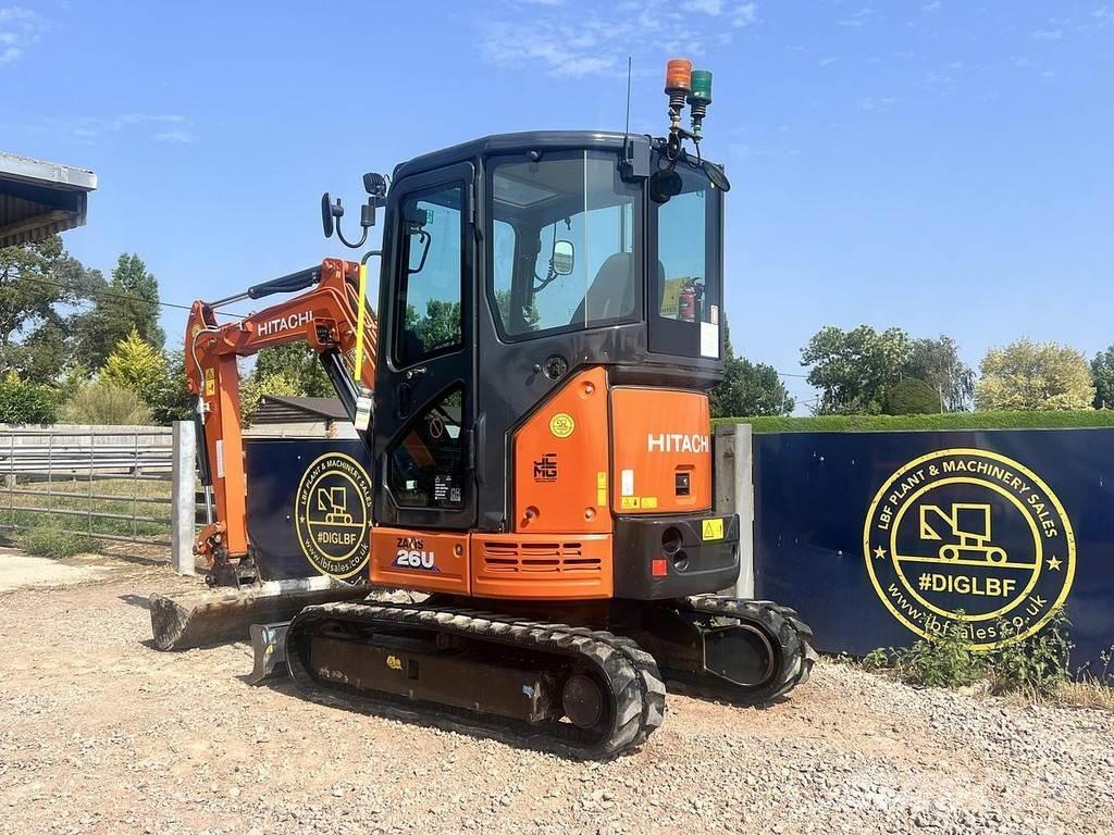 Hitachi ZX26U Speciális kotrók