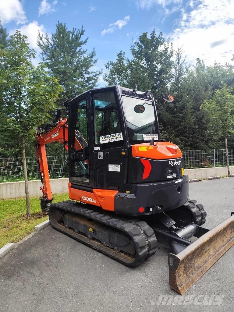 Kubota KX 060-5 Mini kotrók < 7t