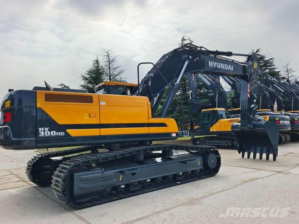 Hyundi HX300 Lánctalpas kotrók