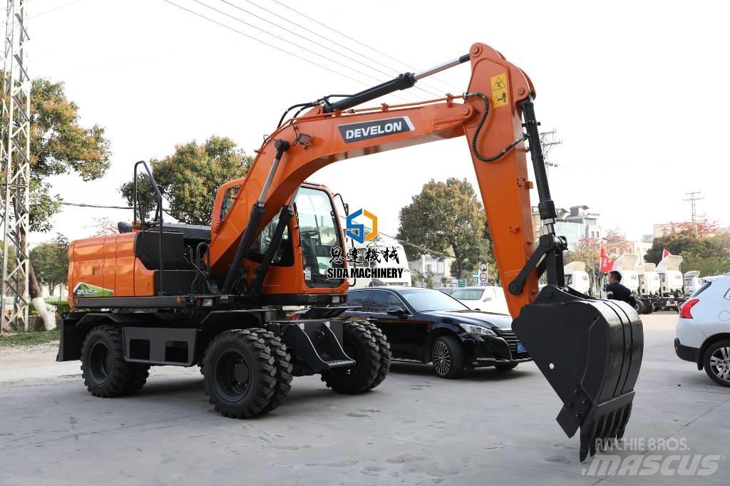 Develon DX125W Gumikerekes kotrók