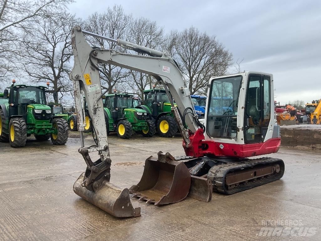 Takeuchi TB 250 Mini kotrók < 7t