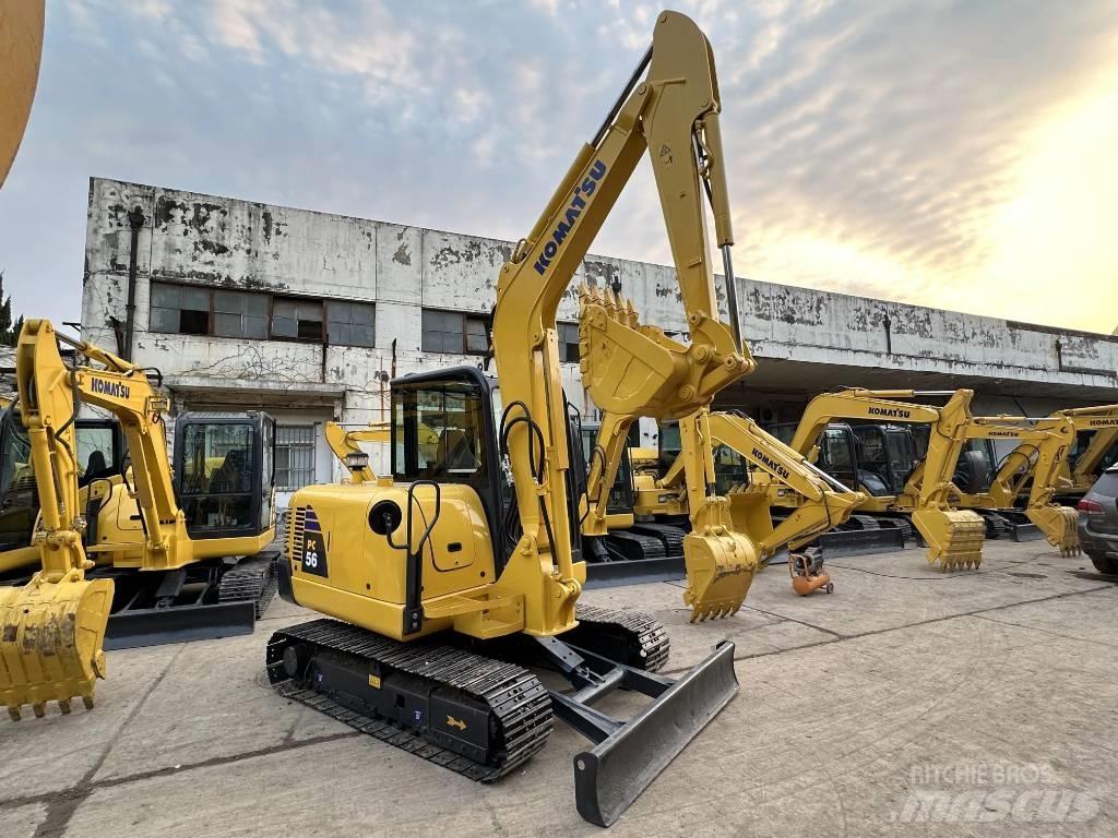 Komatsu PC 56-7 Mini kotrók < 7t