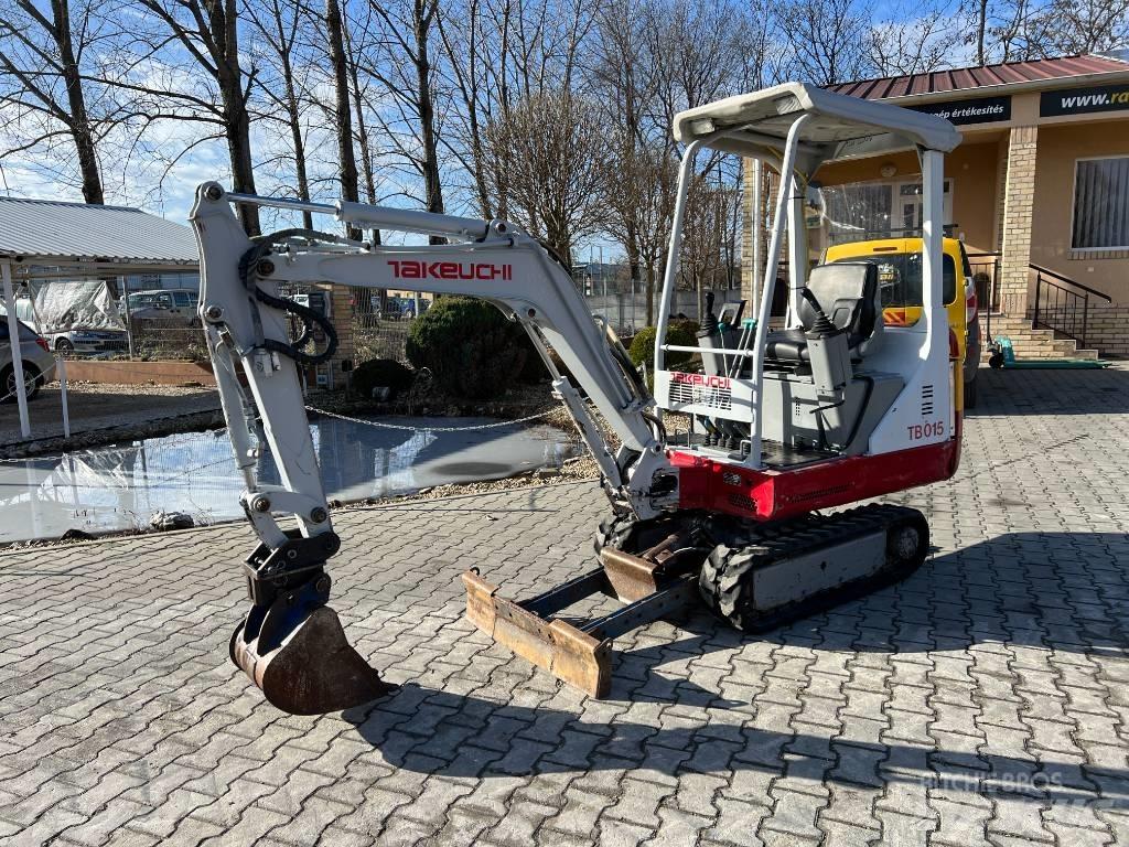 Takeuchi TB015 Mini kotrók < 7t