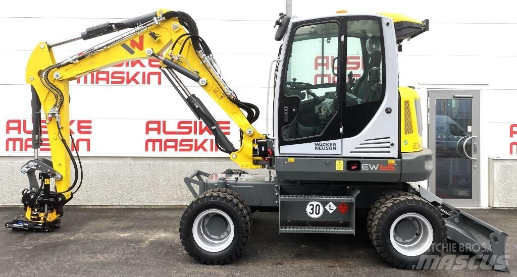 Wacker Neuson EW 65 Gumikerekes kotrók