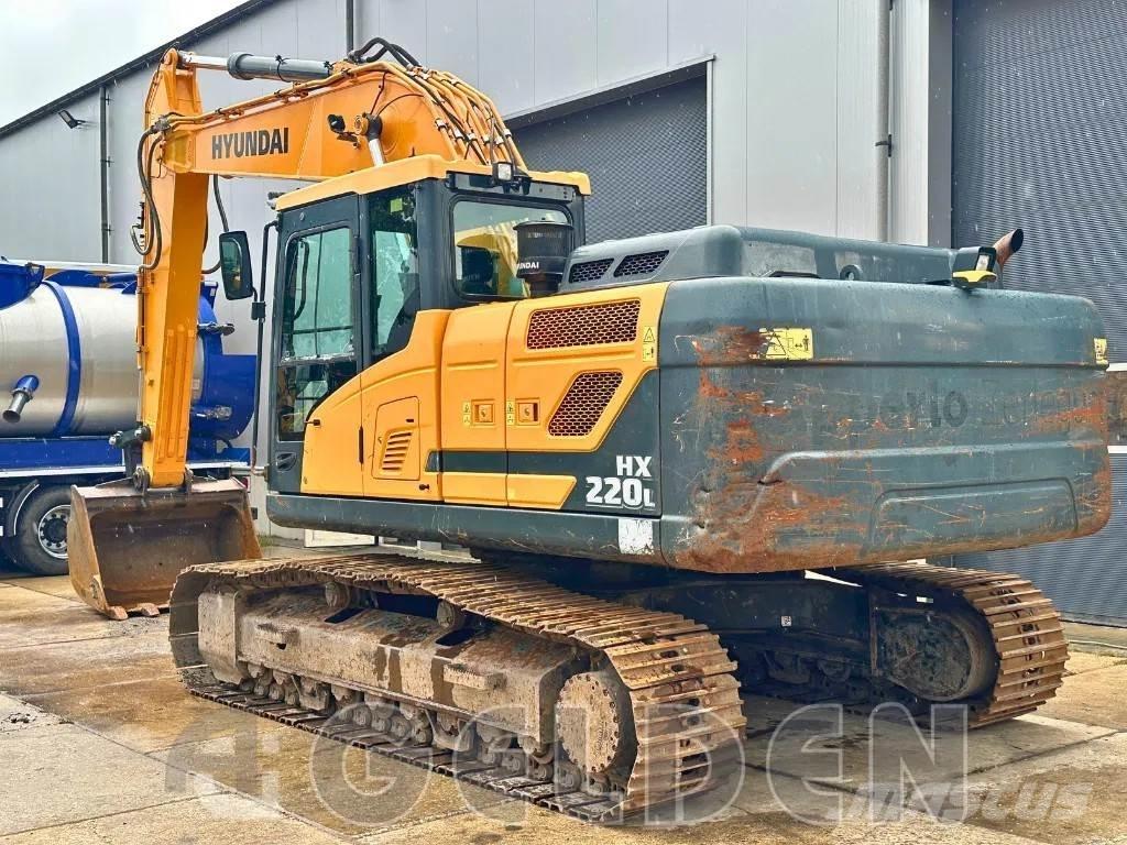 Hyundai HX220L Lánctalpas kotrók