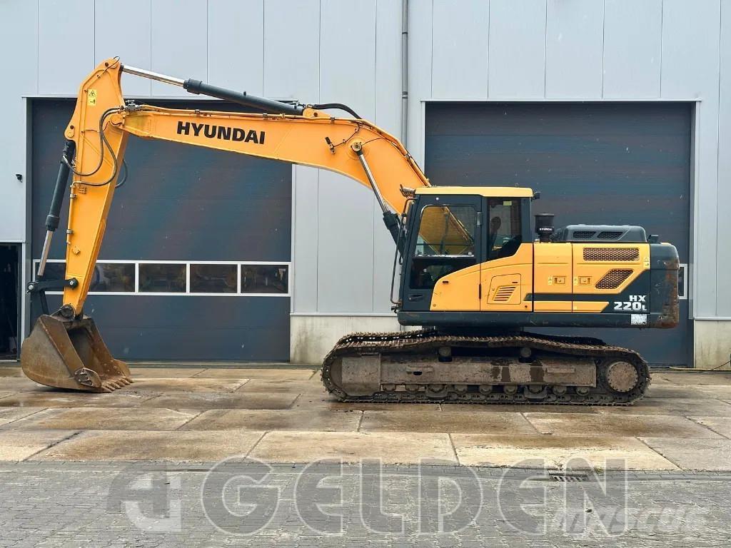 Hyundai HX220L Lánctalpas kotrók