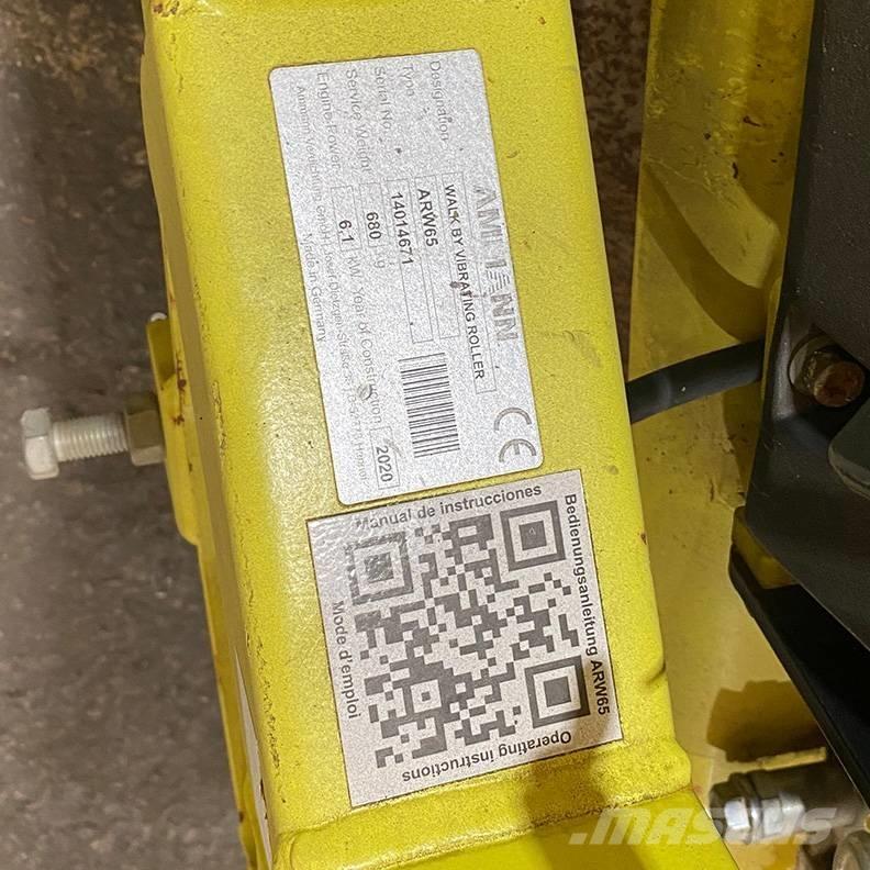 Ammann ARW 65 Egyéb hengerek