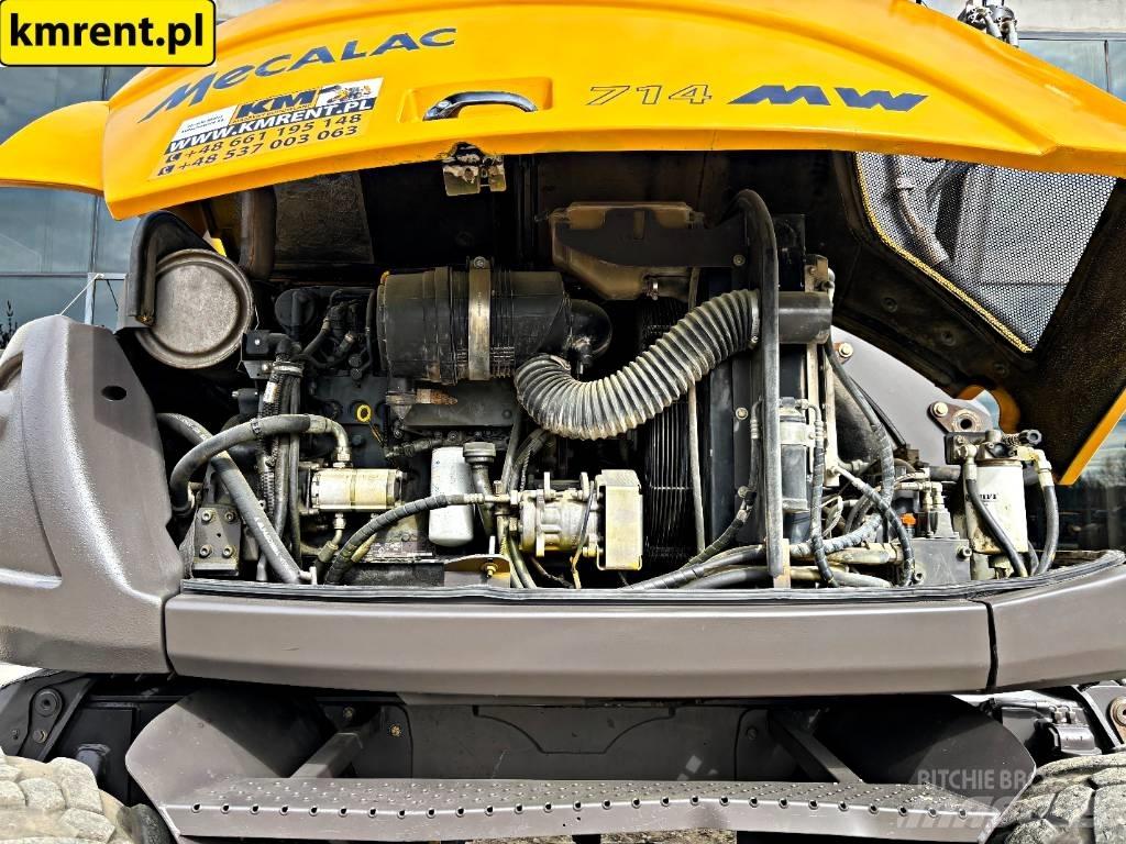 Mecalac 714 MW Gumikerekes kotrók
