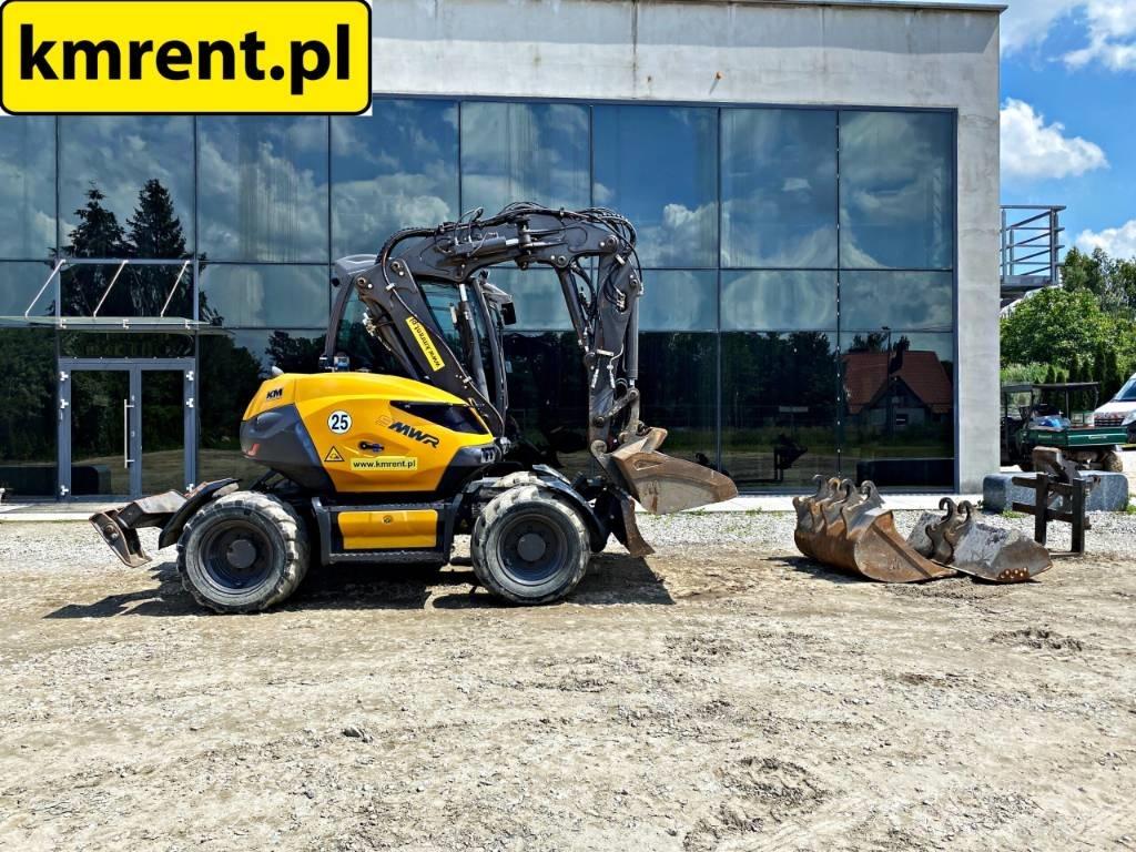 Mecalac 9 MWR Gumikerekes kotrók
