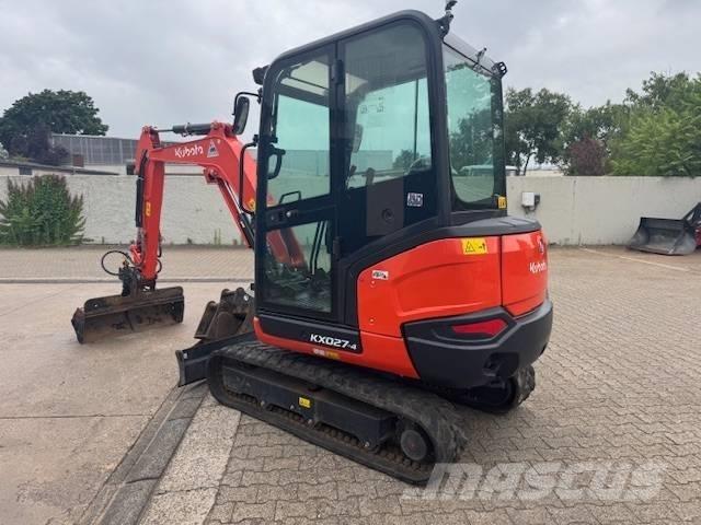 Kubota KX 027-4 Mini kotrók < 7t