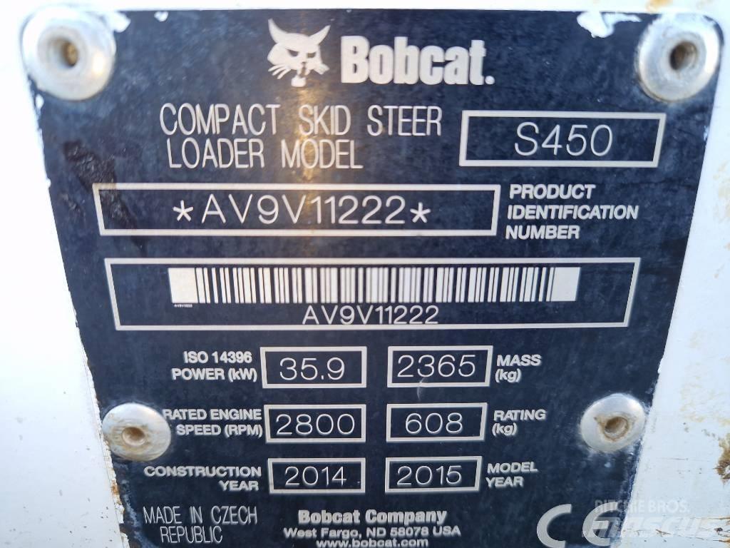 Bobcat S 450 Kompaktrakodók