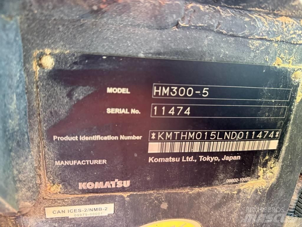 Komatsu HM300-5 Csuklósdömperek