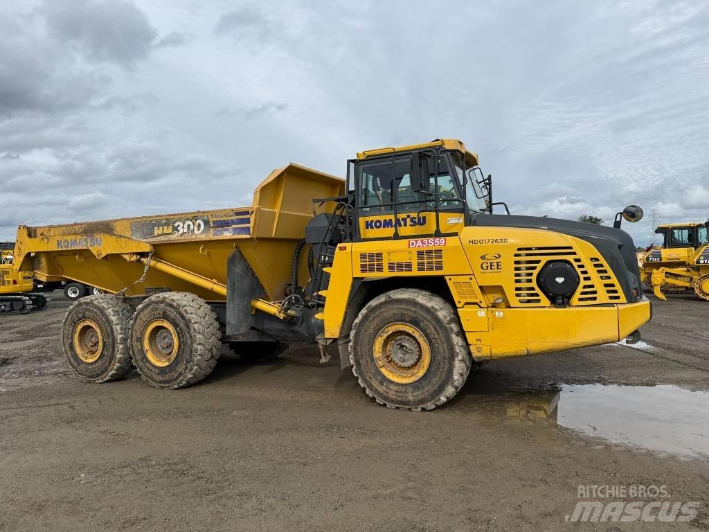 Komatsu HM300-5 Csuklósdömperek