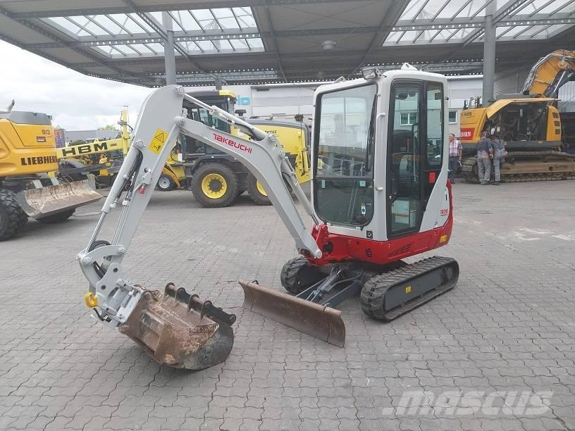 Takeuchi TB 216 A Mini kotrók < 7t