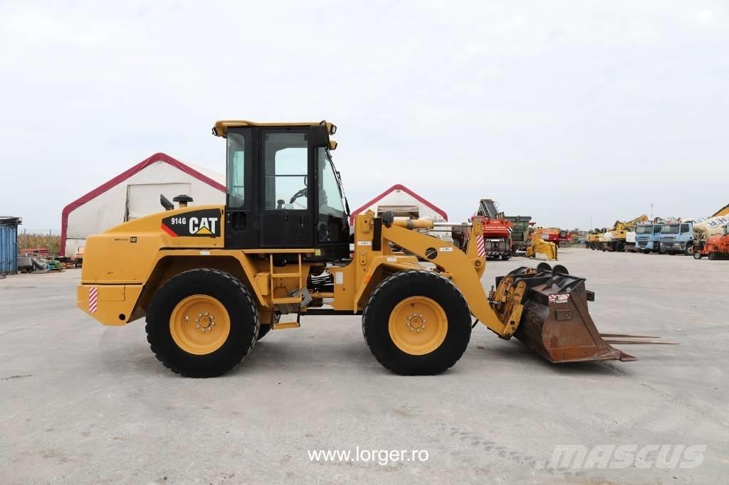 CAT 914 G Gumikerekes homlokrakodók