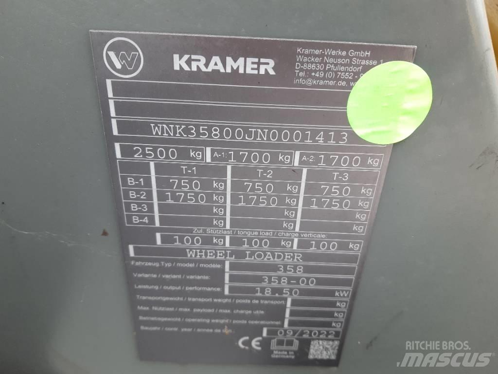 Kramer 5035 Gumikerekes homlokrakodók