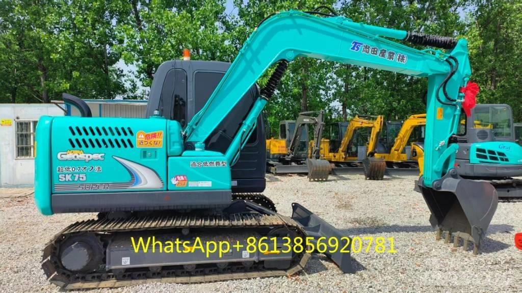 Kobelco SK 75 Lánctalpas kotrók