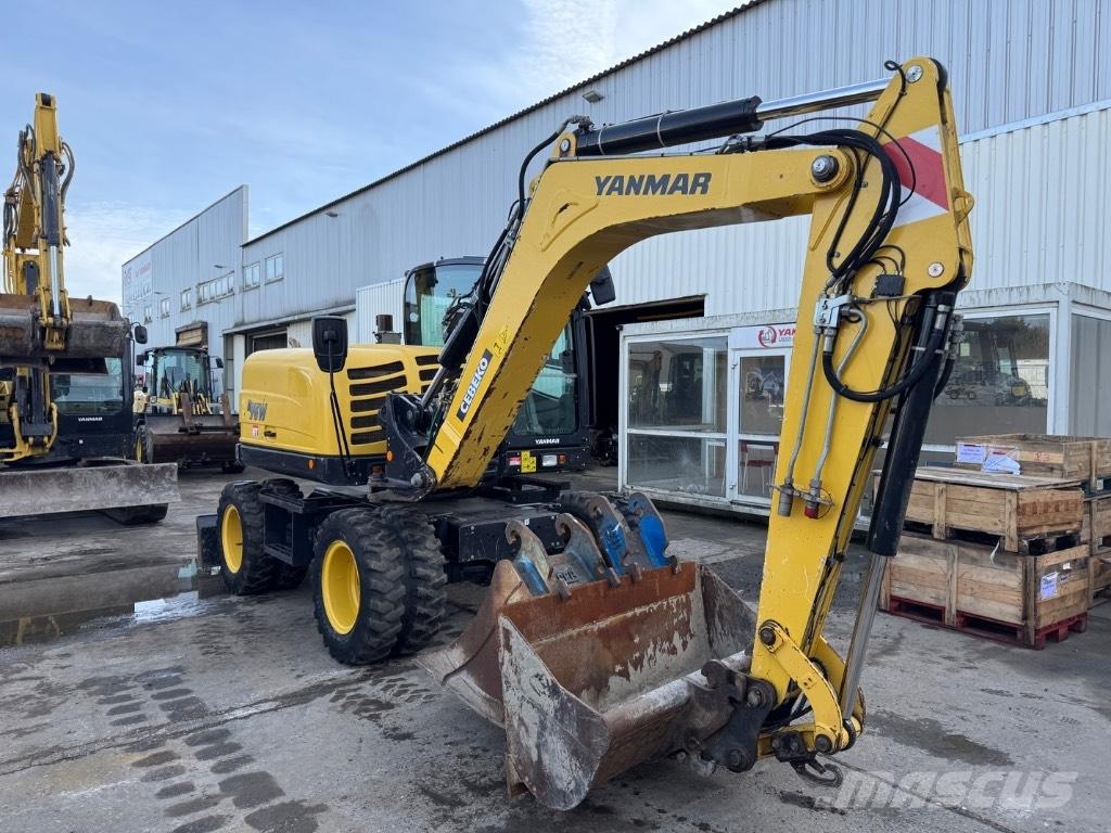 Yanmar B95W (40810) Gumikerekes kotrók