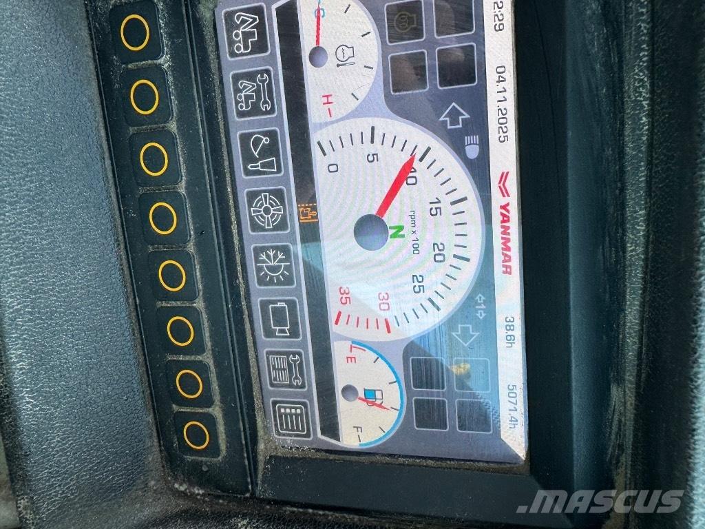 Yanmar B95W (40810) Gumikerekes kotrók