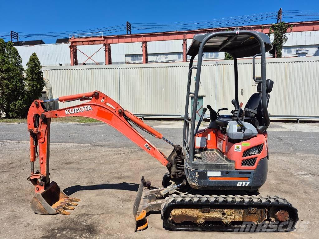 Kubota U 17 Mini kotrók < 7t