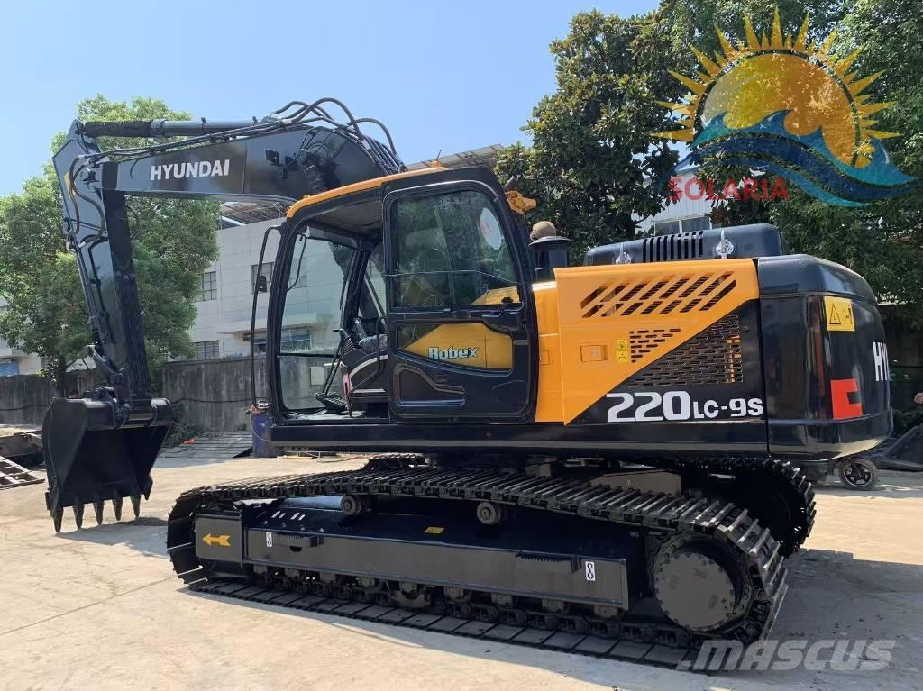Hyundai R220LC-9S Lánctalpas kotrók