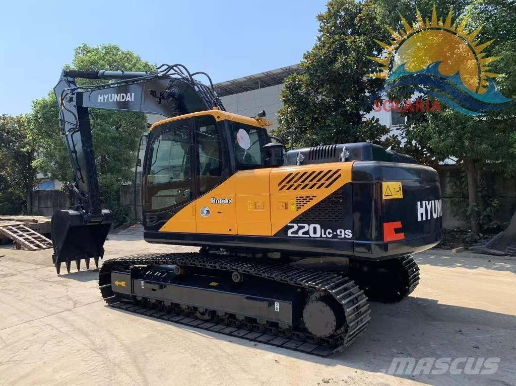 Hyundai R220LC-9S Lánctalpas kotrók