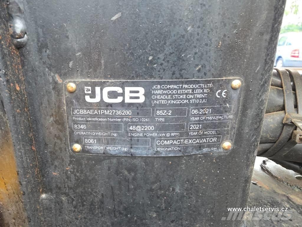 JCB 85 Z-2 Közepes (midi) kotrók 7 t - 12 t
