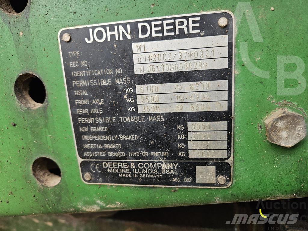 John Deere 6430 Traktorok