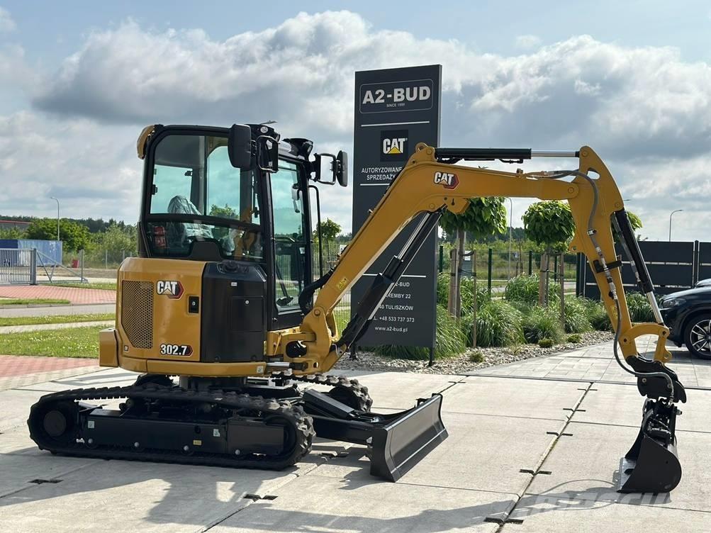 CAT 302.7 CR Mini kotrók < 7t