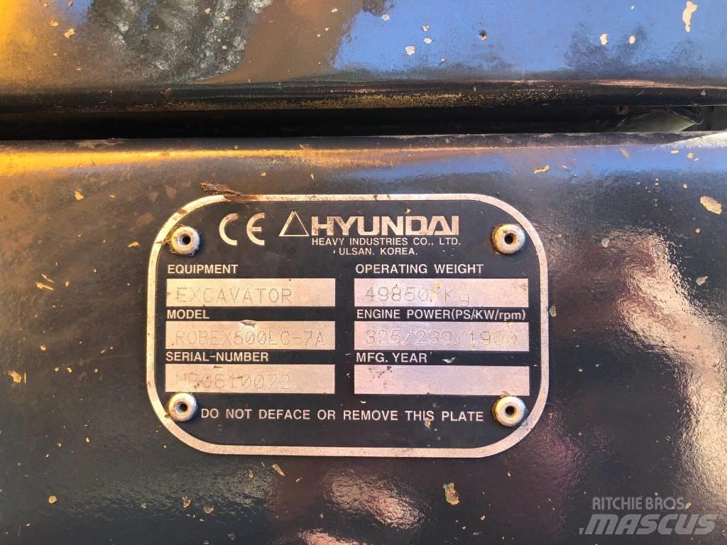 Hyundai R500LC-7A Lánctalpas kotrók