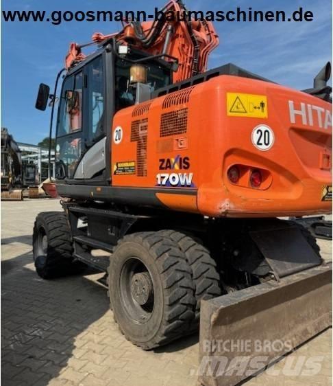Hitachi ZX 170 W-6 Gumikerekes kotrók