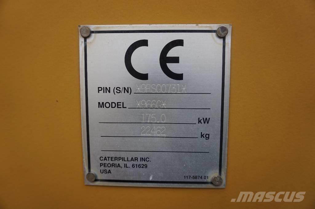 CAT 966 G I Gumikerekes homlokrakodók