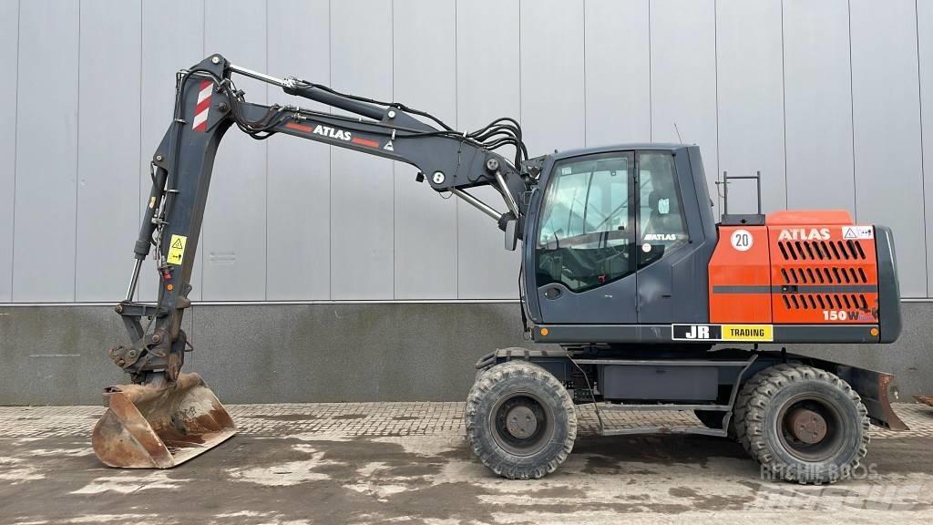 Atlas 150 W Gumikerekes kotrók