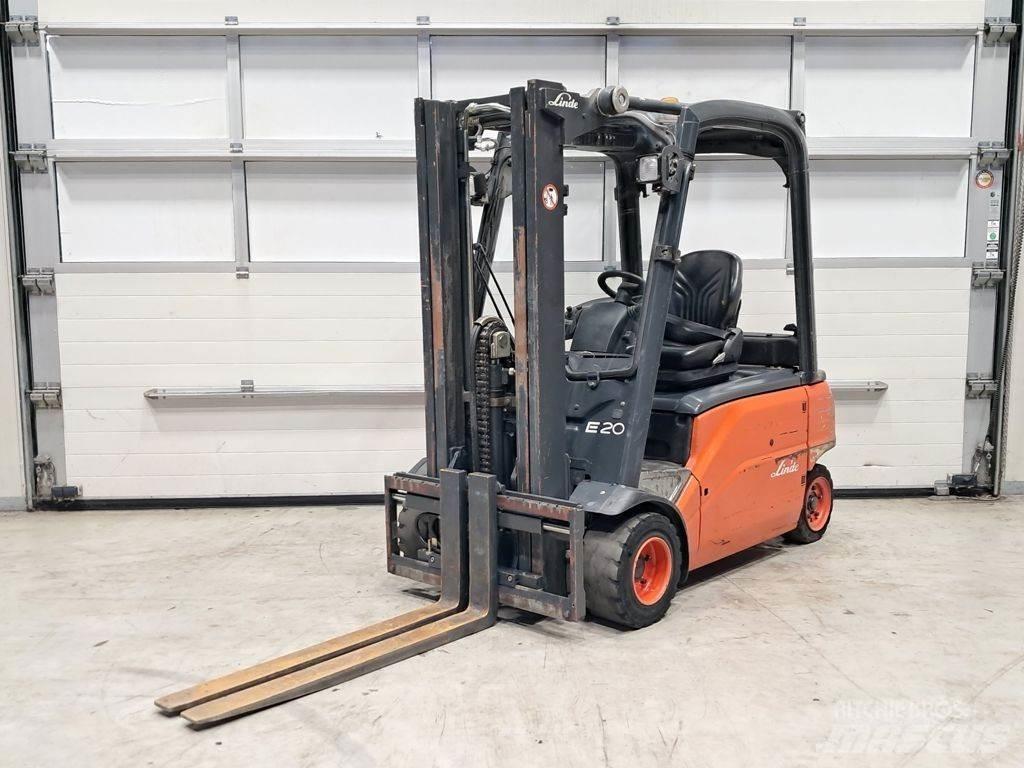 Linde E20PL-01 Elektromos targoncák