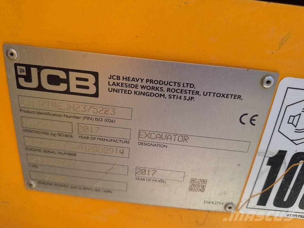 JCB JZ 140 LC Lánctalpas kotrók