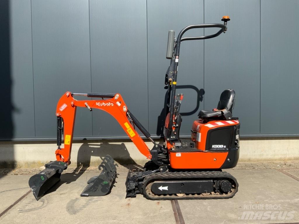 Kubota K008-5 Mini kotrók < 7t