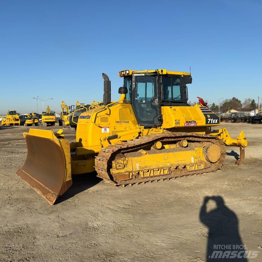 Komatsu D71EX-24 lánctalpas dózerek