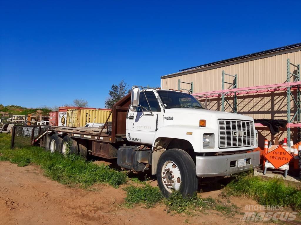 GMC C 7 Platós / Ponyvás teherautók