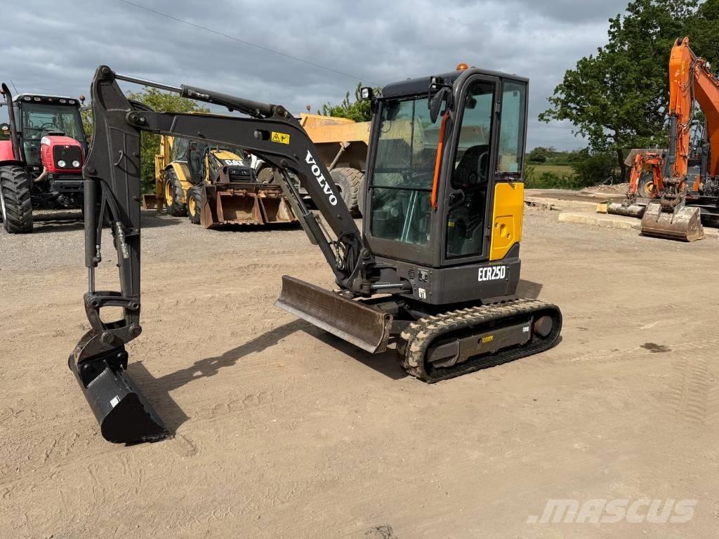 Volvo ECR 25 D Mini kotrók < 7t