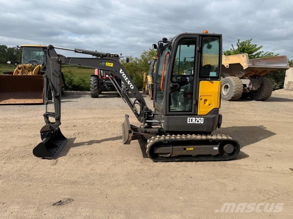Volvo ECR 25 D Mini kotrók < 7t