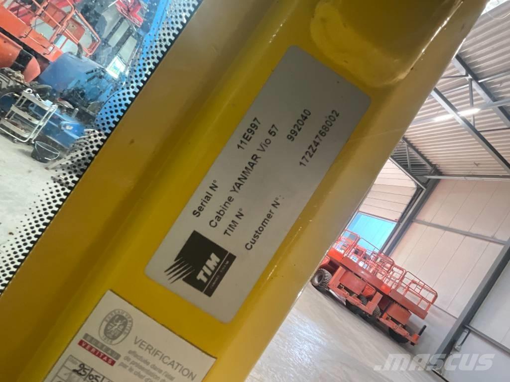 Yanmar vio 50 / vio 57 Vezetőfülke és belső tartozékok