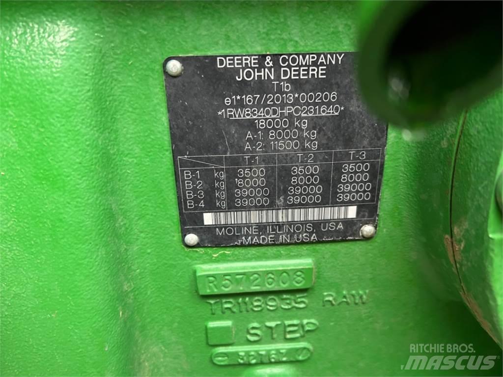 John Deere 8R340 Traktorok