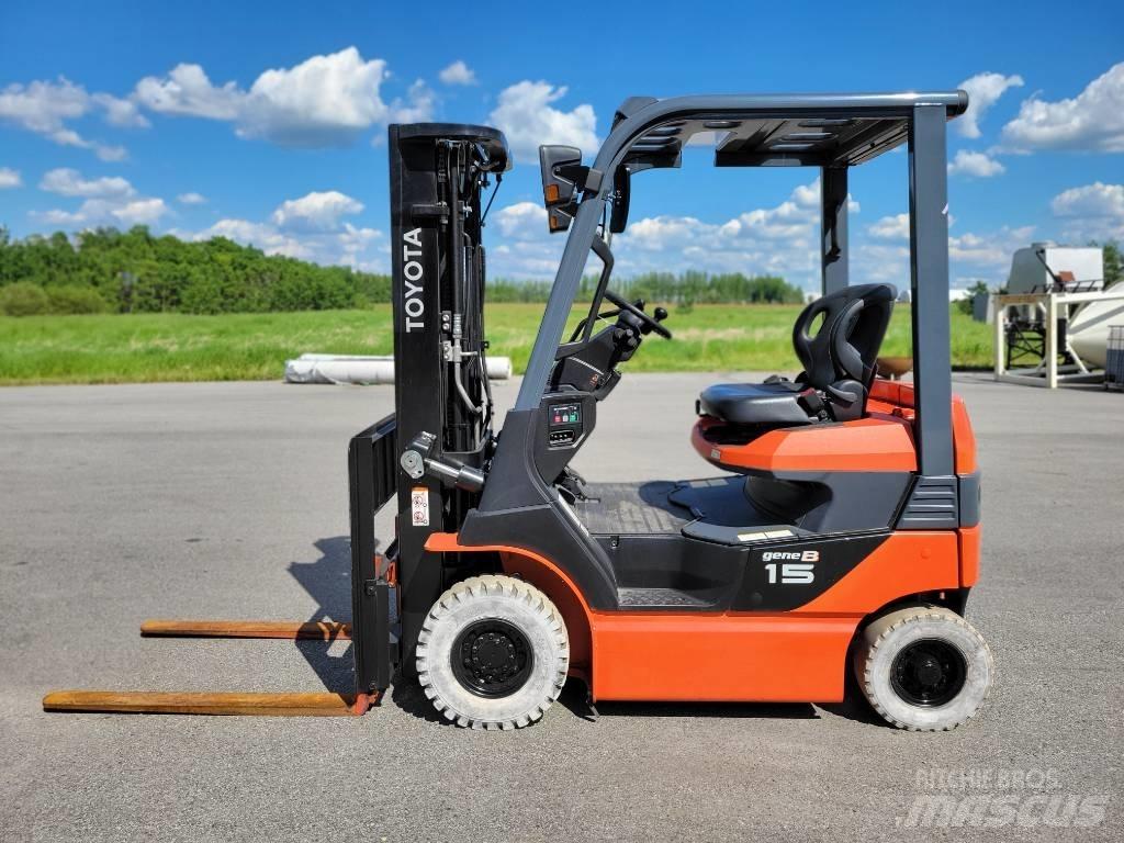 Toyota 8 FB 15 Elektromos targoncák