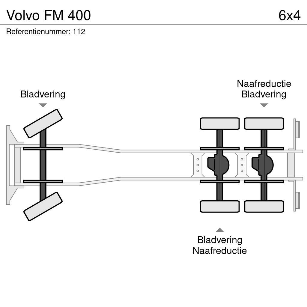 Volvo FM 400 Platós / Ponyvás teherautók