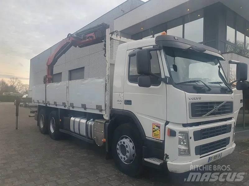 Volvo FM 400 Platós / Ponyvás teherautók